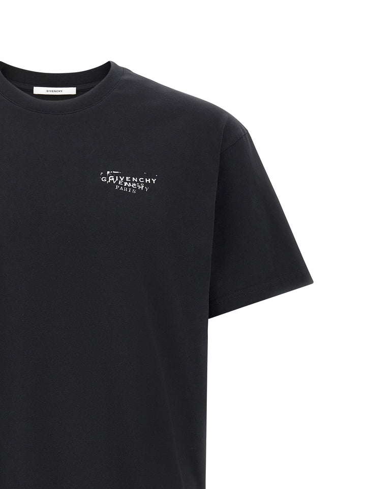 Givenchy Givenchy Stamp T shirt - Nero | f225fe9175ca3ca8d59beef86e33611ca503d502
