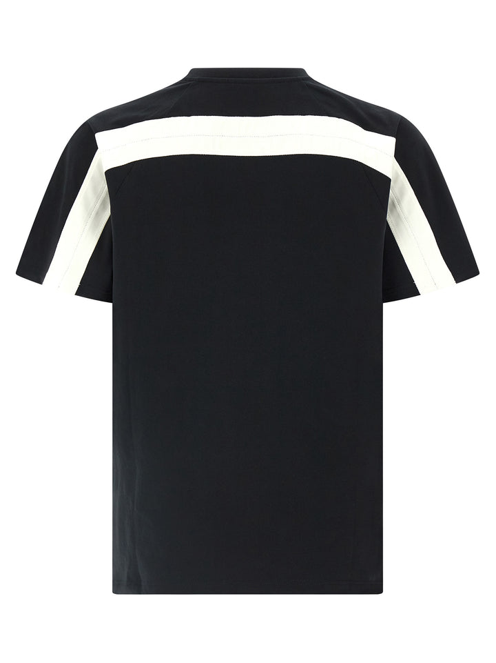 Givenchy Satin Insert T shirt - Bianco/Nero | 7f7c2cc2b24f3e95d229cb4a59be6d558cc9b957