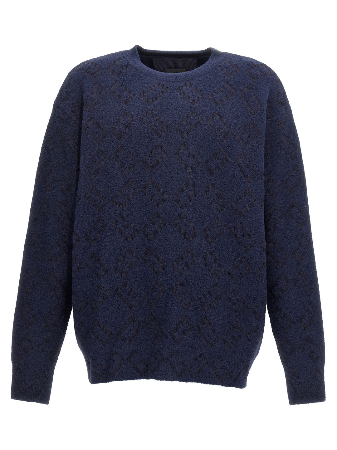 Givenchy Logo Embroidery Sweater Maglioni - Blu | 4f02aa030c994fbcf7146b20e98dd44ab8c090cd