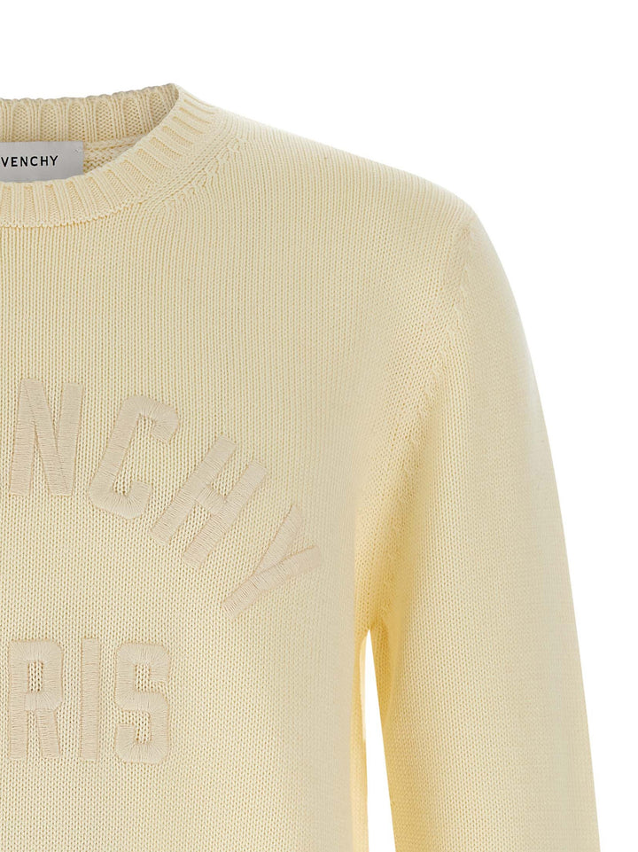 Givenchy Logo Sweater Maglioni - Beige | c3066870cb4ad932b88ec77083a3f12bef76f6eb
