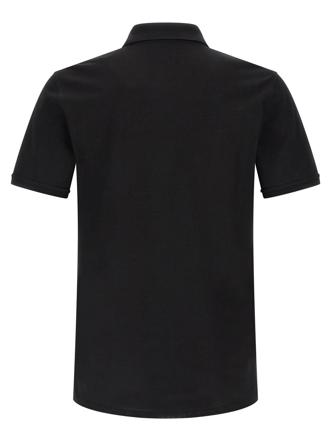 Givenchy Logo Patch  Shirt Polo - Nero | f079ca2953669e83b38f5f9da9381ea6d829772c