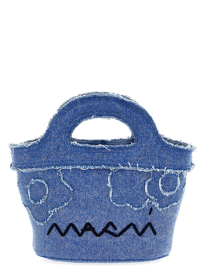 Marni Tropicalia Micro Borse a Mano - Celeste | 57fc877c14b0a89046f45f1de447f8652acf4ef4