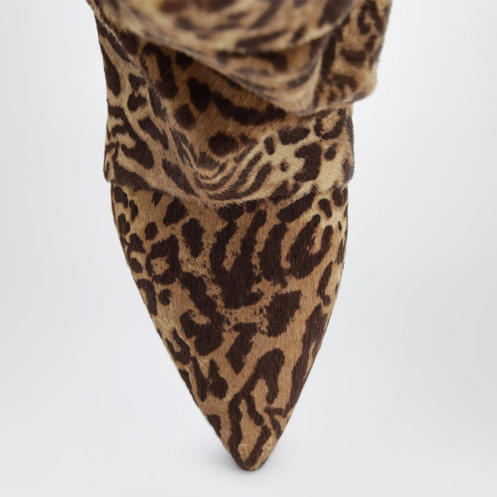 Isabel Marant Stiefeletten aus Fellimitat mit Animalprint