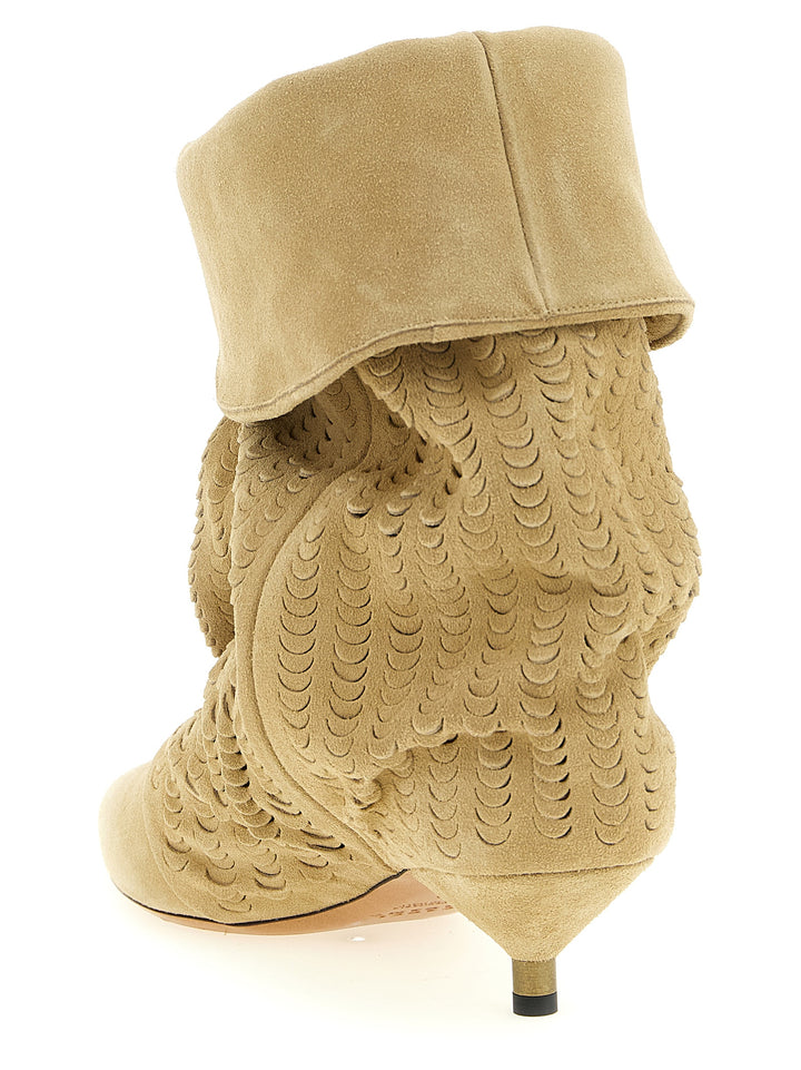 Isabel Marant Edrik Stivali e Stivaletti - Beige | 59098666bc86623dbfae267b5cb063f5da223d3e