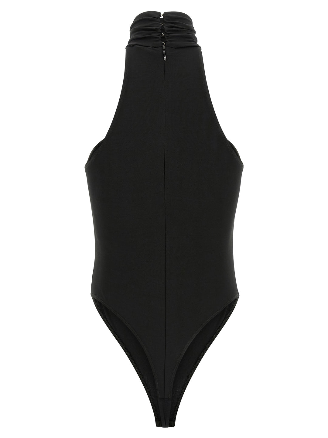 Elisabetta Franchi Jewel Detail Bodysuit Top - Nero | 1276f6951ddf02b5bfc951cafa74896efa395ea4