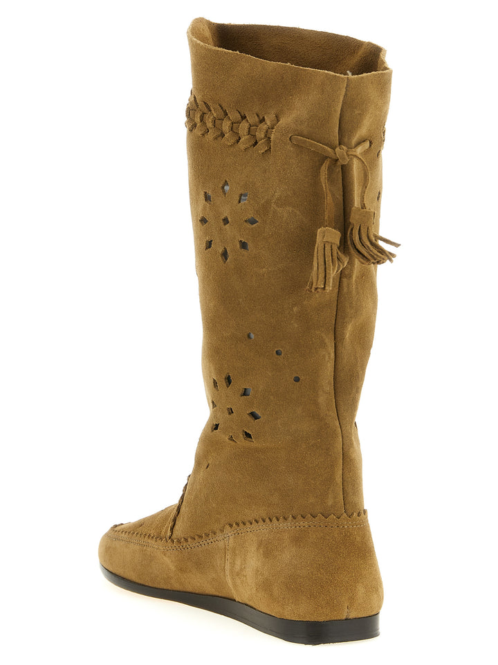 Isabel Marant Welky Stivali e Stivaletti - Marrone | 3a5ba42f728fe54a68b9c9f3d5d686ba0627d54f