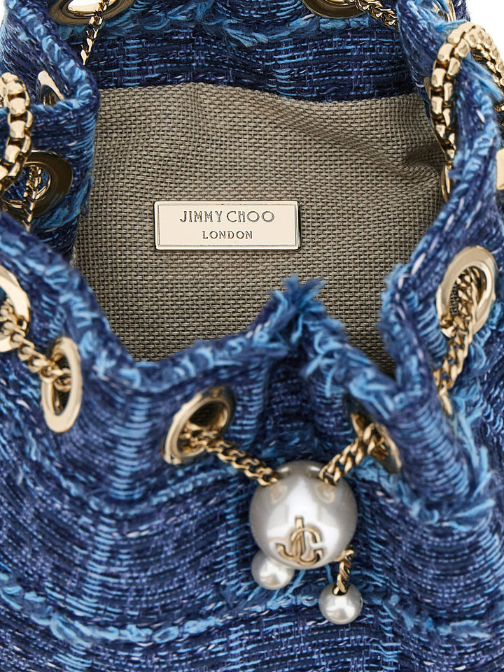 Jimmy Choo Bon Bon Borse a Mano - Blu | 05dd76987a9ed88a7f0879ad2f4a0394864ddeb0