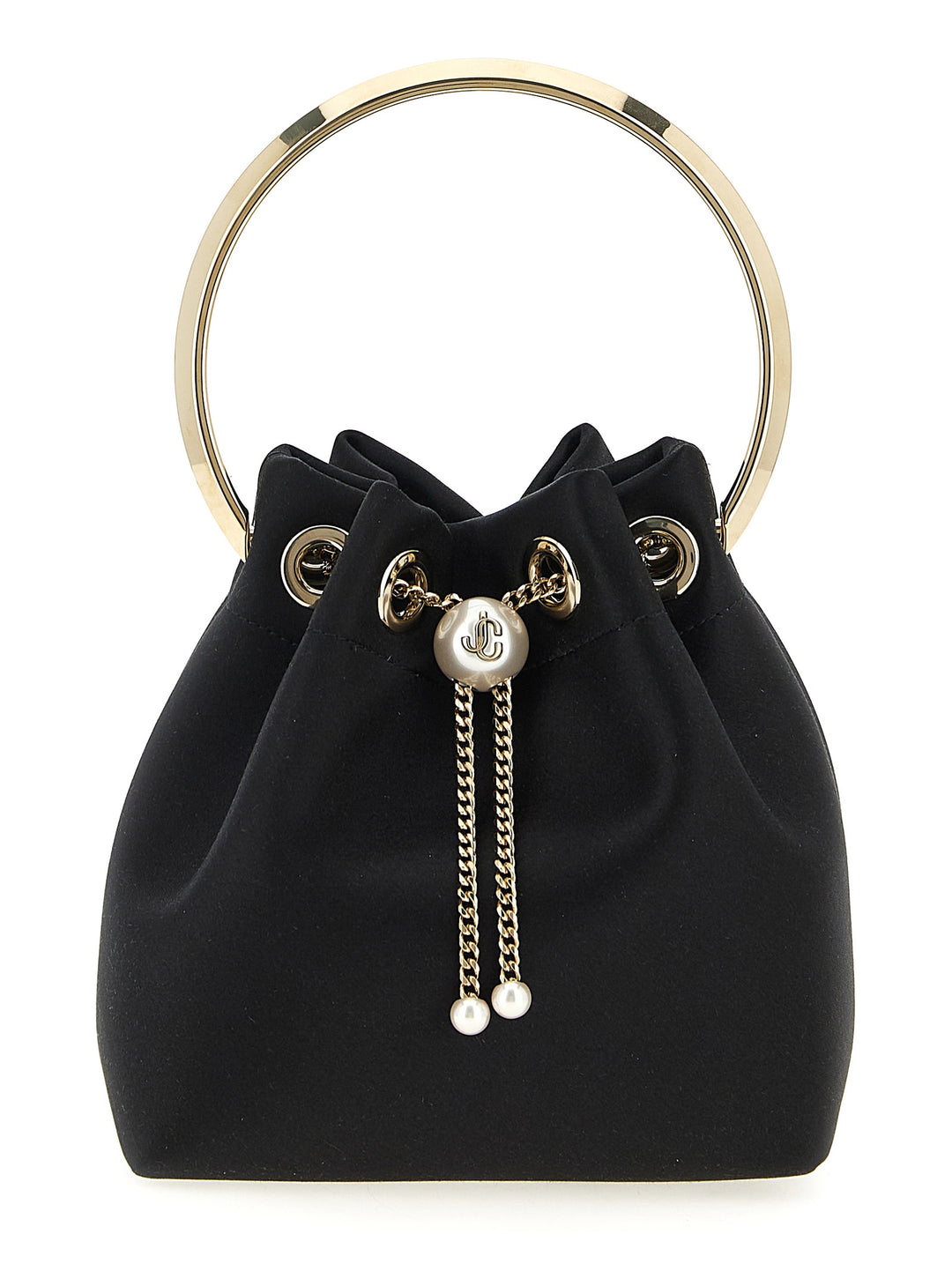 Jimmy Choo Bon Bon Borse a Mano - Nero | bdcceebd83635f82439164dc269e36d95b8ab60c