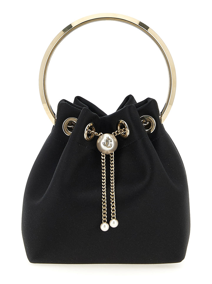 Jimmy Choo Bon Bon Borse a Mano - Nero | bdcceebd83635f82439164dc269e36d95b8ab60c