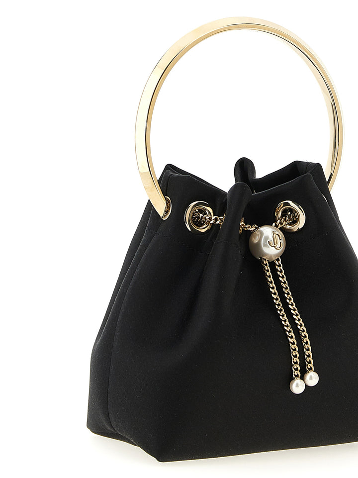 Jimmy Choo Bon Bon Borse a Mano - Nero | a7a3bd9df4547d5c75dedb7ab6cf750cdb948e3f