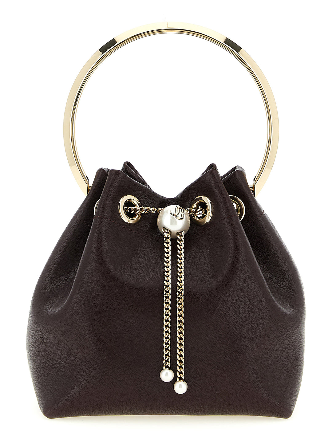 Jimmy Choo Bon Bon Borse a Mano - Bordeaux | 3a818a29b636006283ddae61b308bd5ac33e349b