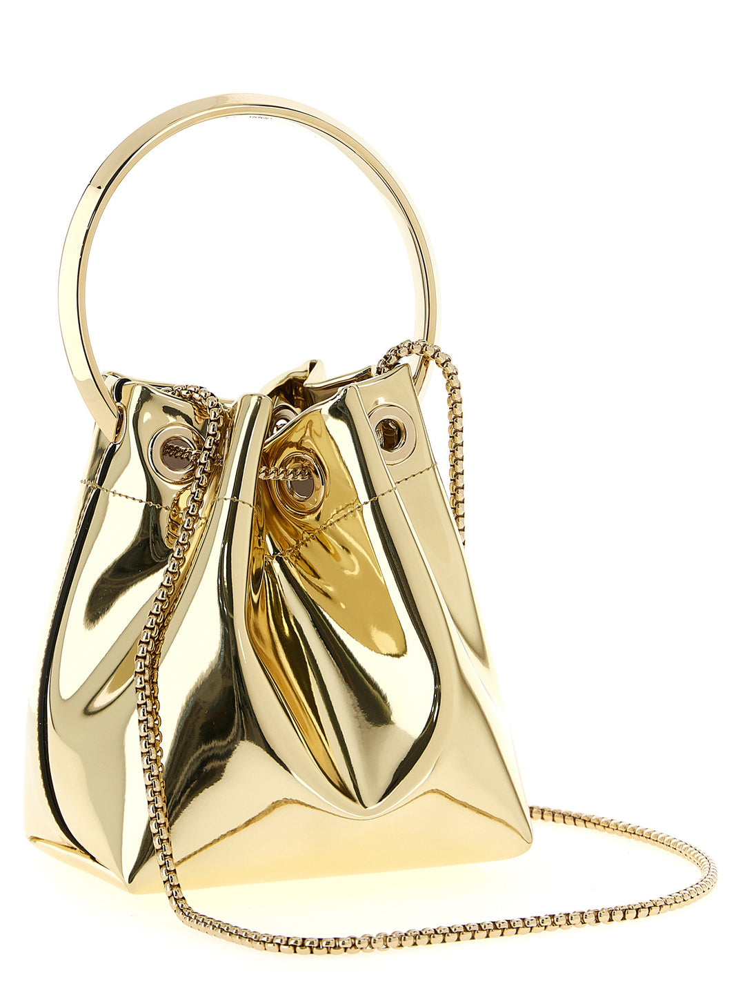 Jimmy Choo Bon Bon Borse a Mano - Oro | c6083ed7f59d16b2d733d06b79ce1bd9221179cc