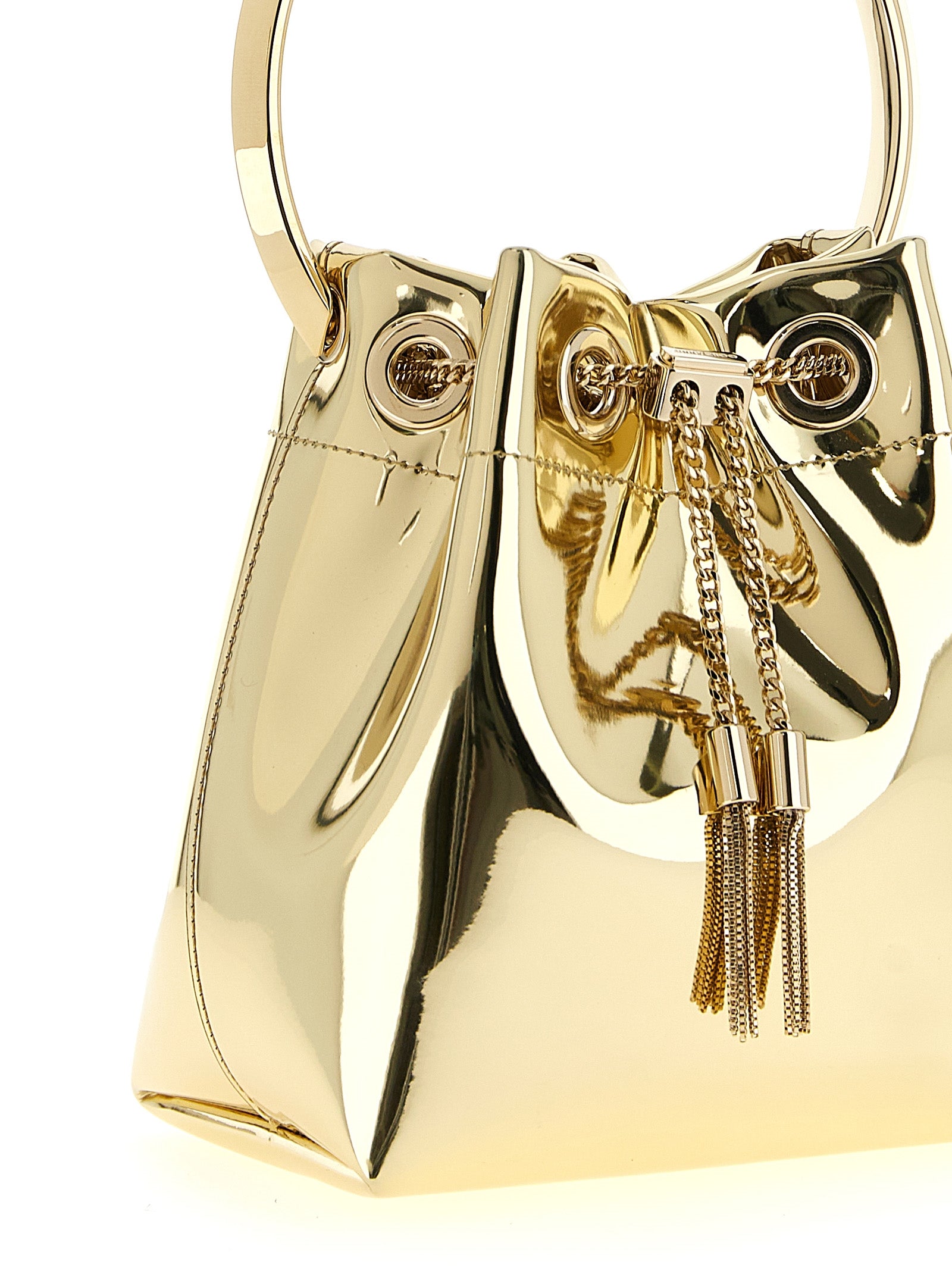 Jimmy Choo Bon Bon Borse a Mano - Oro | 1d07fb27dc03fbf3354fc4b05327158e5026068c