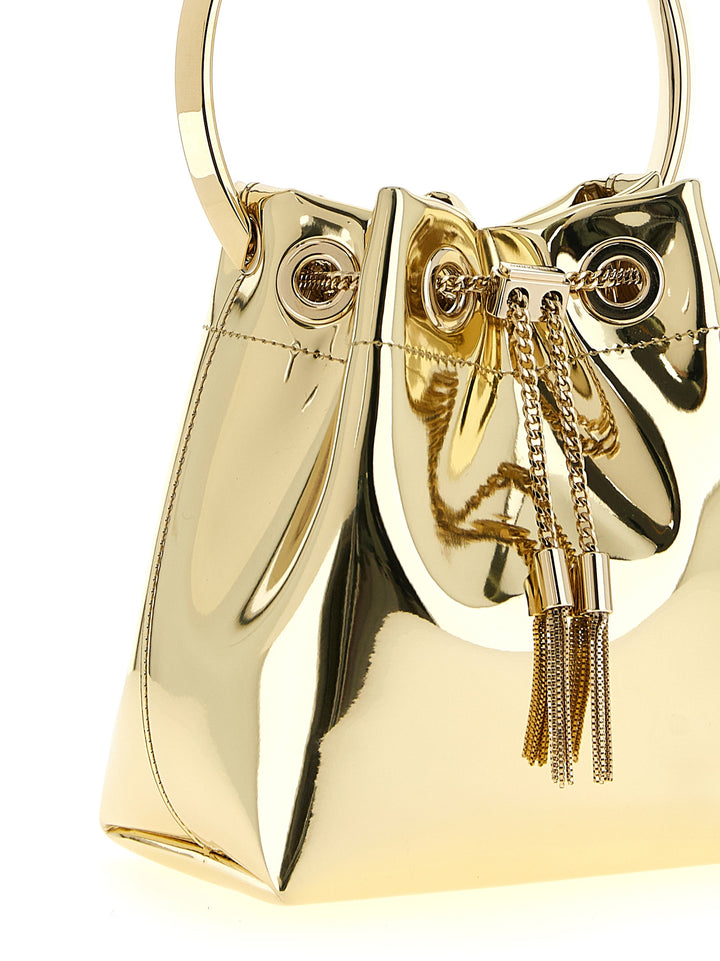 Jimmy Choo Bon Bon Borse a Mano - Oro | 1d07fb27dc03fbf3354fc4b05327158e5026068c