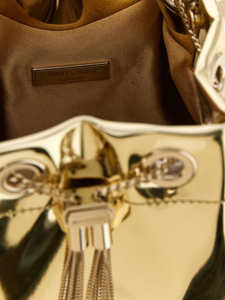 Jimmy Choo Bon Bon Borse a Mano - Oro | a487a109ac56f0656f2496fbfdd0e71de978ee8e