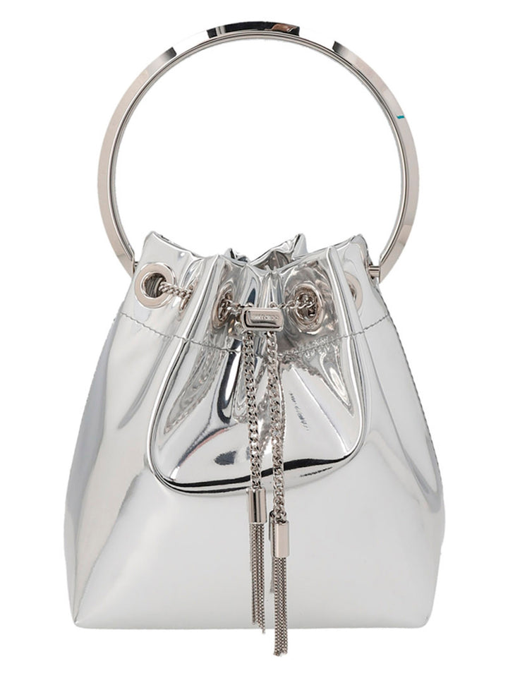 Jimmy Choo Bon Bon Borse a Mano - Silver | bf281a6a73e532720b2e52c6b86599d8503c5c61