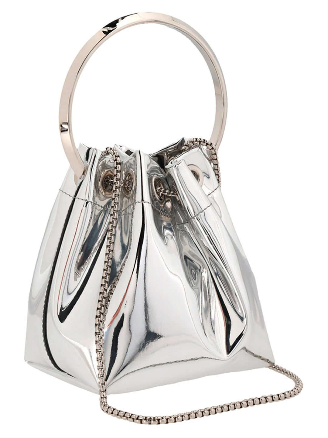 Jimmy Choo Bon Bon Borse a Mano - Silver | 894315d115942408b3ee3fd1e3d5ff30e1b2ade8