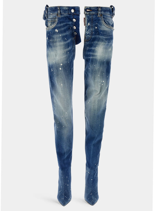 Bettter X Dsquared2 Capsule Boots Stivali E Stivaletti Blu