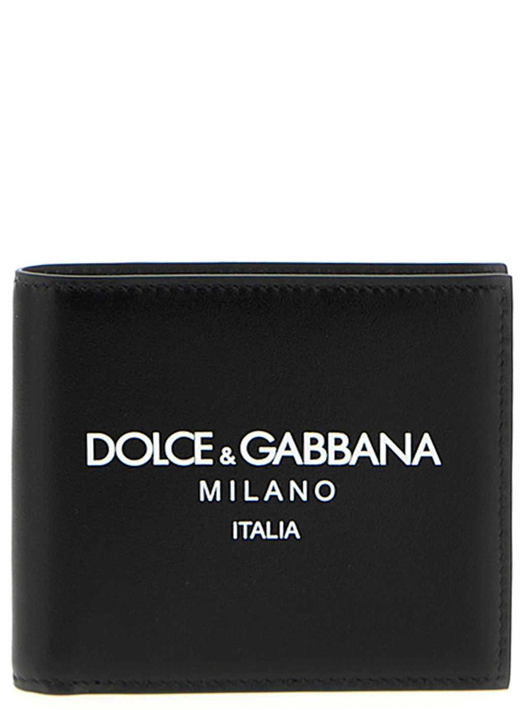Dolce & Gabbana Logo Print Wallet Portafogli - Bianco/Nero | 61e4d831ed813d3f30bf64166911b81c5238fa6e