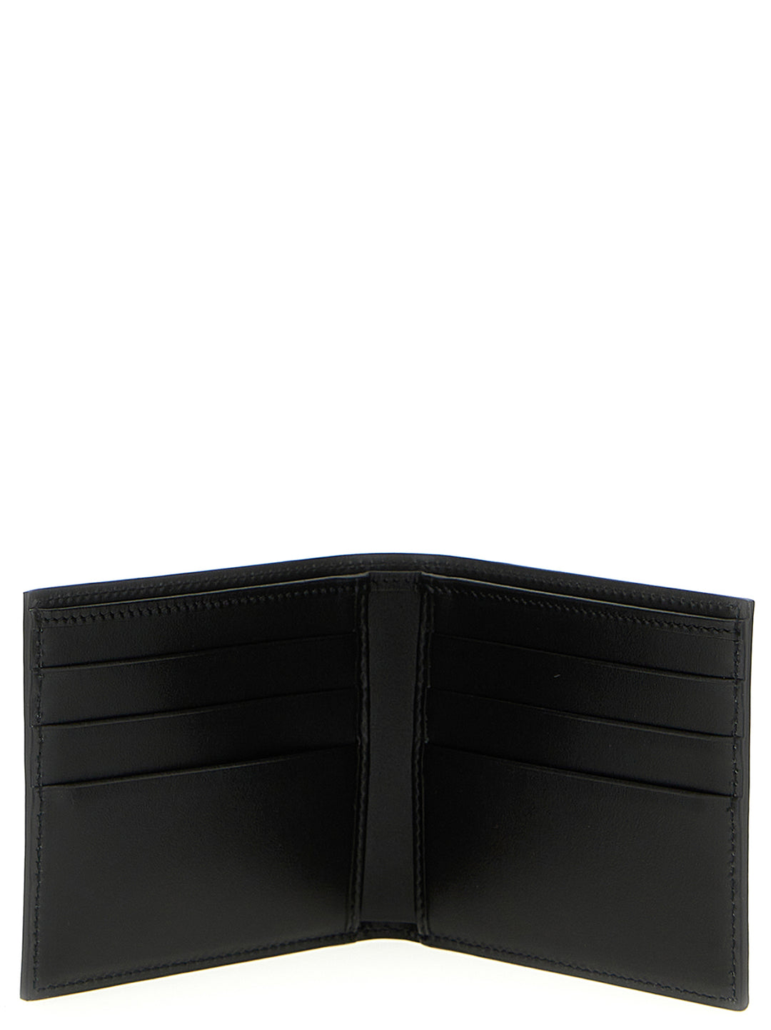Dolce & Gabbana Logo Print Wallet Portafogli - Bianco/Nero | b7d9a8f501191eed4f0852d83a955fd7ad79e6fb
