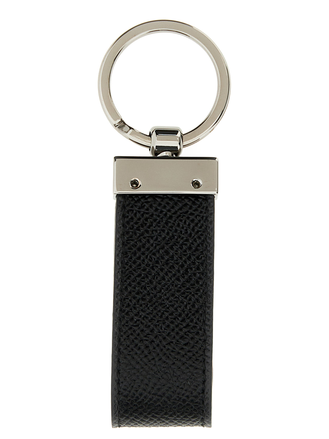 Dolce & Gabbana Logo Plaque Portachiavi - Nero | 8569e2f1b6e7d81cea0032016a950bb75eb2c0fc
