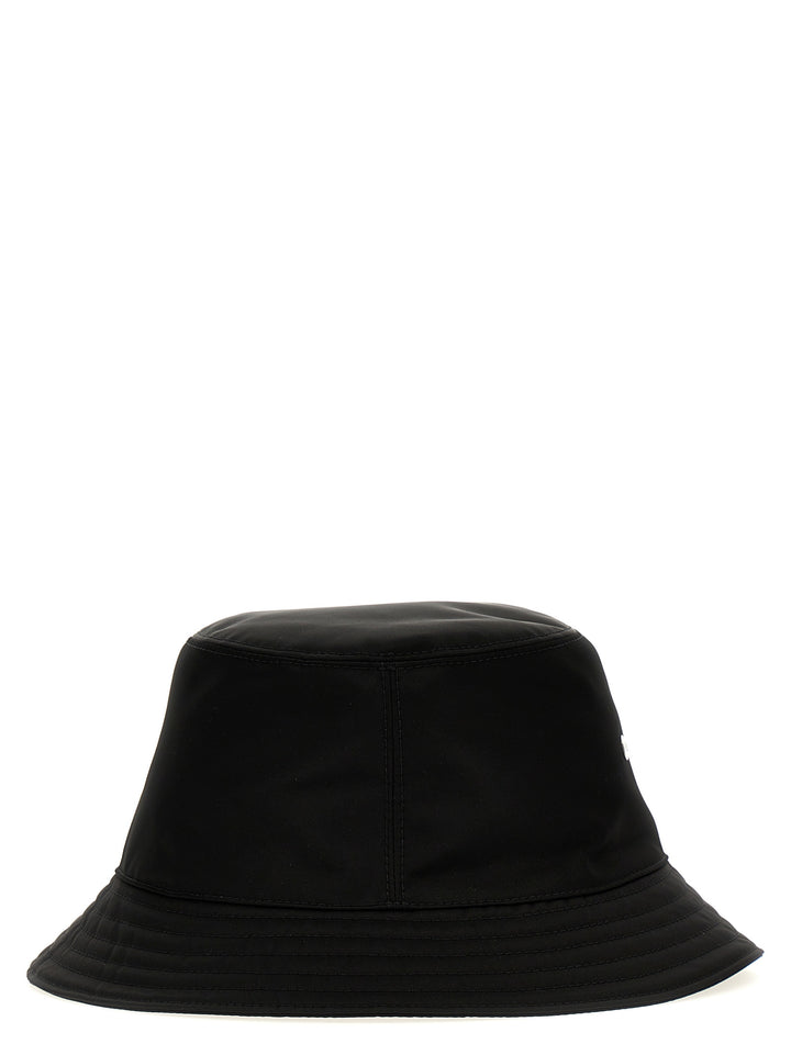 Logo Bucket Hat Cappelli Nero