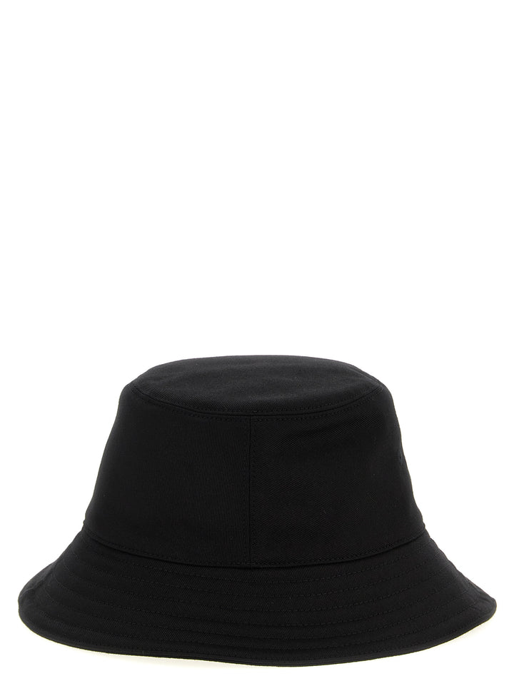 Givenchy Logo Embroidery Bucket Hat Cappelli - Nero | 045e35746fe1c6f44c4b3603d3f95c3feb1761e3