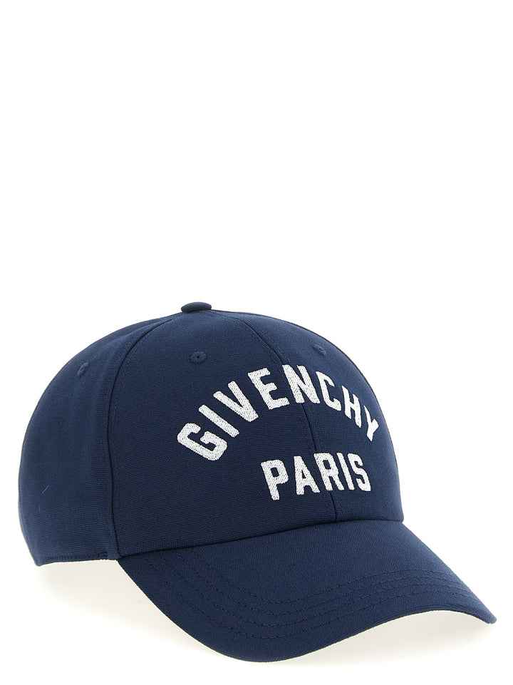 Givenchy Logo Embroidery Cap Cappelli - Blu | 6036d13e62ab4708230e988610ea71f313c4da63
