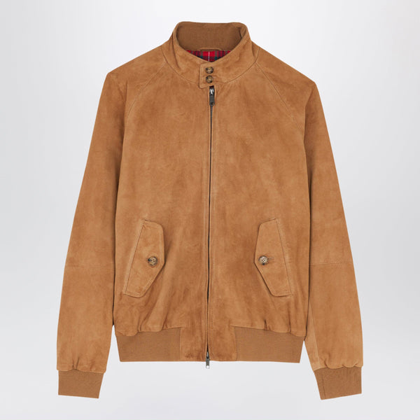 G9 Suede Jacket Tobacco