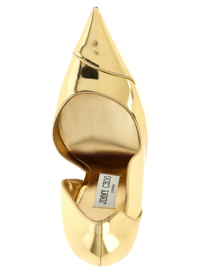 Jimmy Choo Brigitte Decollete - Oro | 7a334905779ba0fbecf6d13335f3fc82213845db