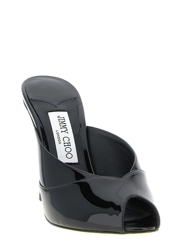 Jimmy Choo Mule 'Brigitte Sandali - Nero | bca63d5f165a41e24a43bb815bc1bc1cf26b1d36