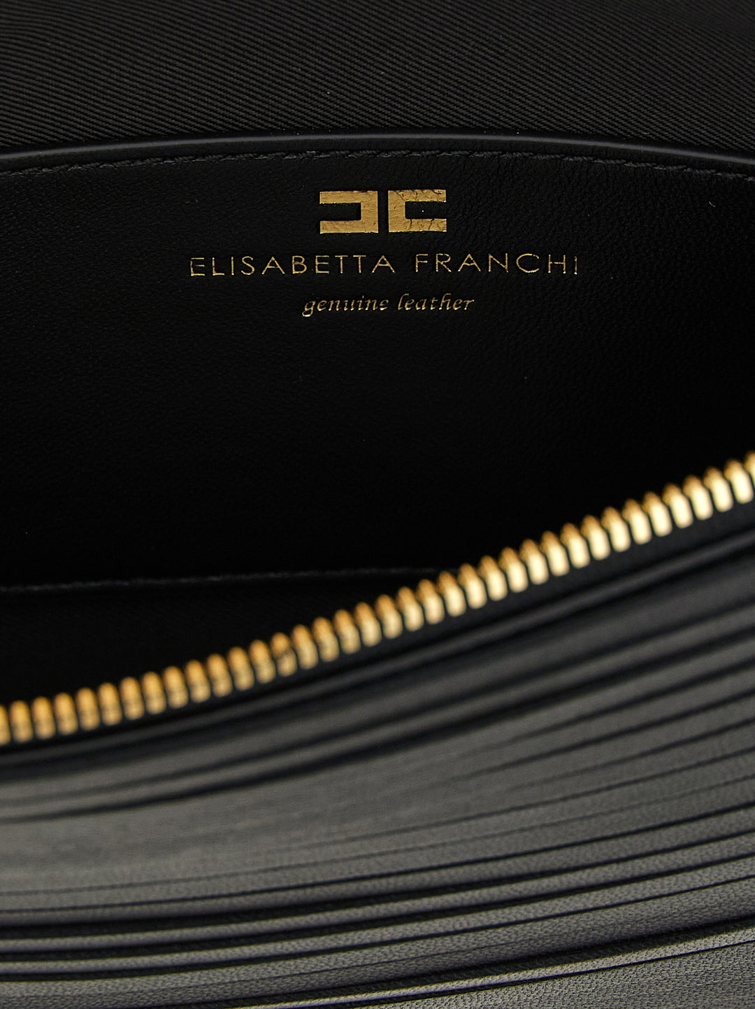 Elisabetta Franchi Fringed Clutch - Nero | b2f44455f5689ecc9a546c8d9dc93b2d5a66fa8a