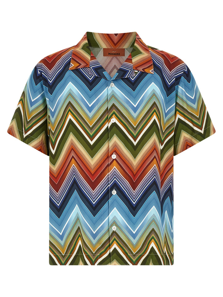 Missoni Macro Zigzag Shirt Camicie - Multicolor | eda3eb75f9b25382a89ed94d4e52153f70a00fe9