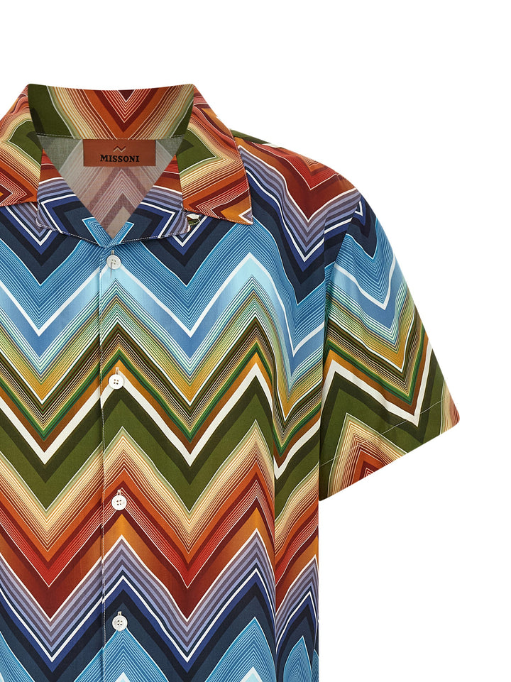Missoni Macro Zigzag Shirt Camicie - Multicolor | 3ba0c406bbaf43108866cdc54cc25e23965b6f3f