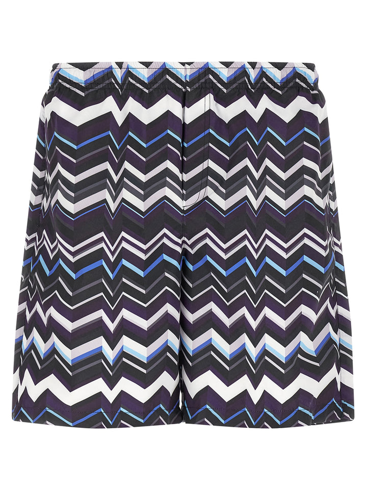 Missoni Irregular Zig Zag Swimsuit Beachwear - Multicolor | 0f10dcf88cb33aecbe7c6182fd48e0b8d0f71621