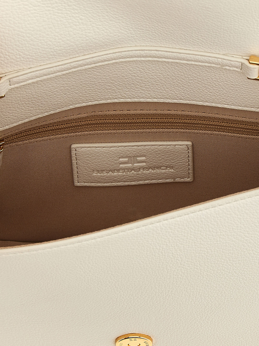 Elisabetta Franchi Logo Shoulder Strap Borse a Tracolla - Bianco | 9d6fd2e94709a6a0ea0a648d2a9e89b7ead2937b