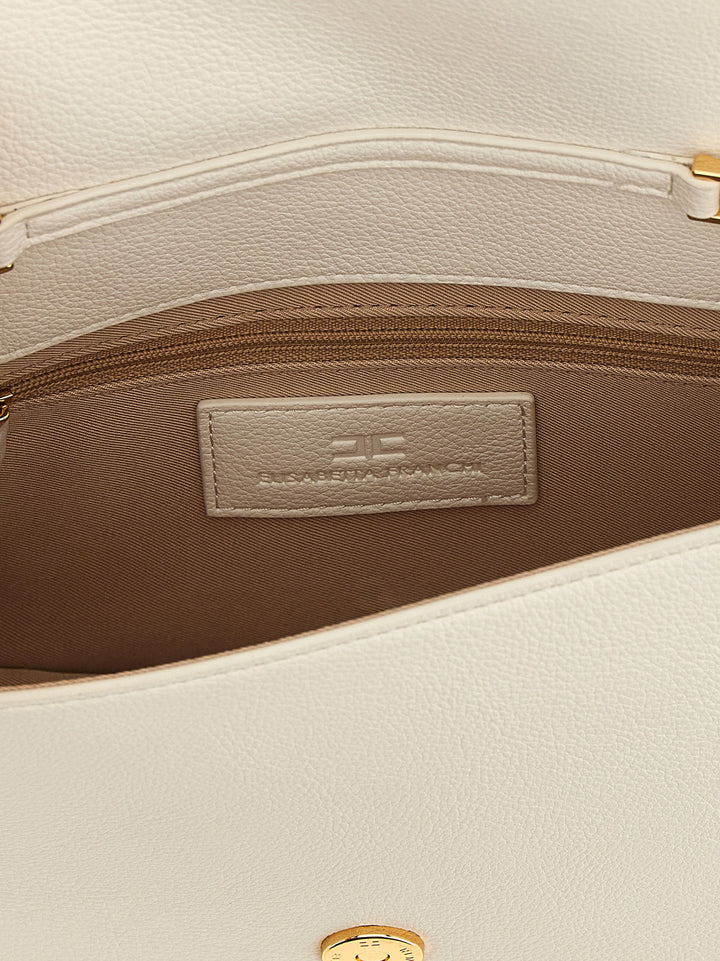 Elisabetta Franchi Logo Shoulder Strap Borse a Tracolla - Bianco | 9d6fd2e94709a6a0ea0a648d2a9e89b7ead2937b