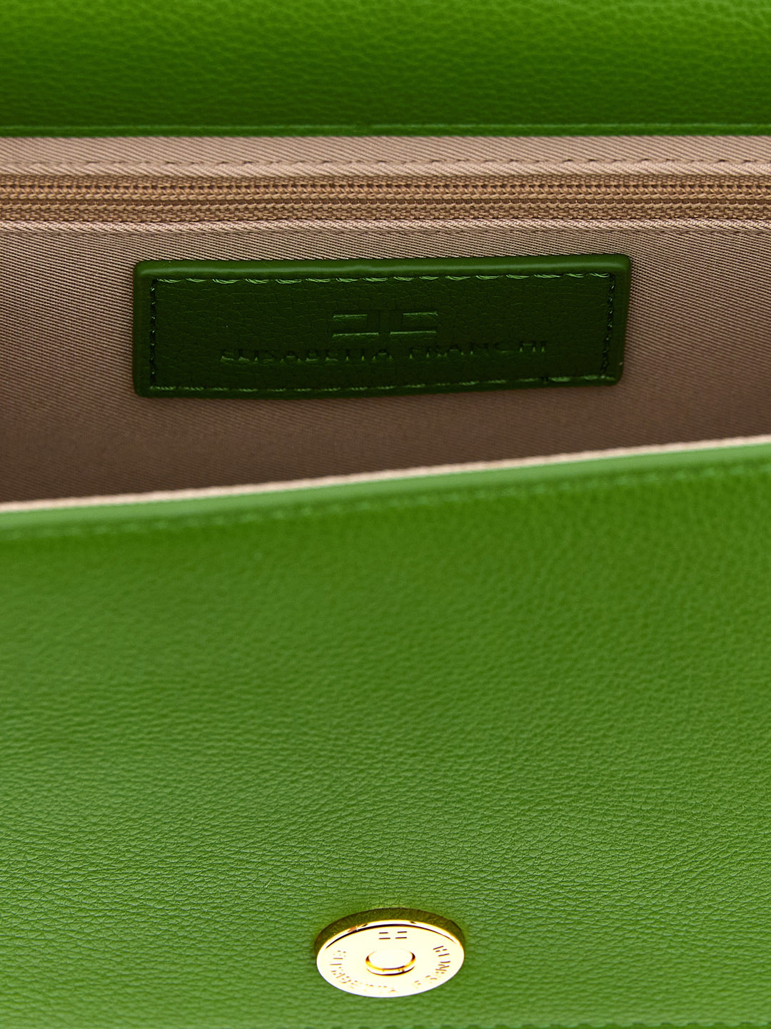 Elisabetta Franchi Logo Shoulder Strap Borse a Tracolla - Verde | 6ff2aa8cf84392561b0d347e6dd3eea15f443a05