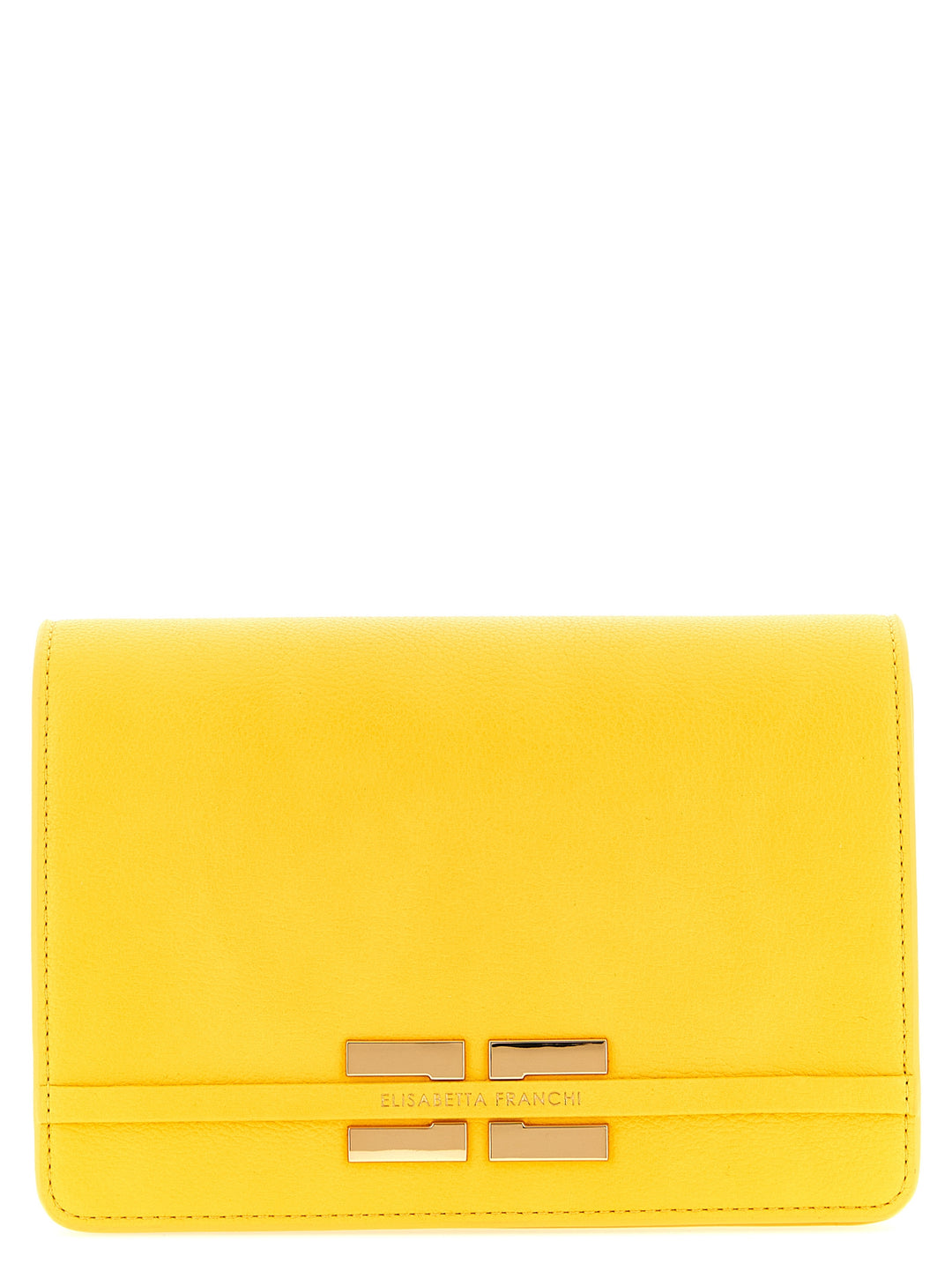 Elisabetta Franchi Logo Shoulder Strap Borse a Tracolla - Giallo | 1b2acb8343426a412d4b0e9bfc2a16cc92734a84