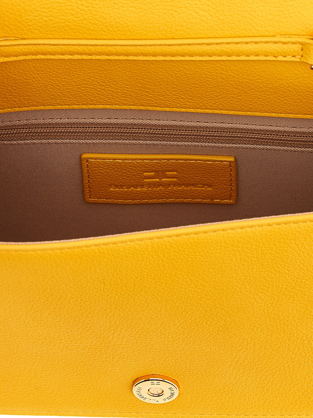 Elisabetta Franchi Logo Shoulder Strap Borse a Tracolla - Giallo | 0f2ac72db0a59e71e58b5eb044570f978af9f013