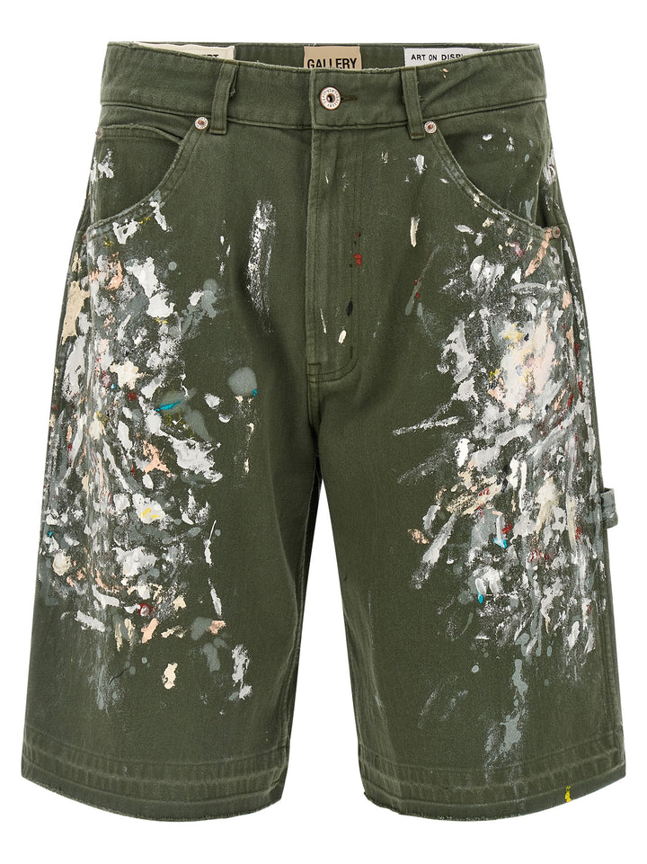 Gallery Dept. Platoon Painter Bermuda e Short - Verde | dde6de2574211b0e6d337c93f448ae60346fb1e1