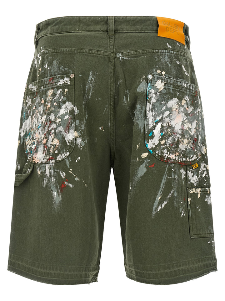 Gallery Dept. Platoon Painter Bermuda e Short - Verde | 58d70aef928ea9a22db8be4edbe36e1abb7b5a9c