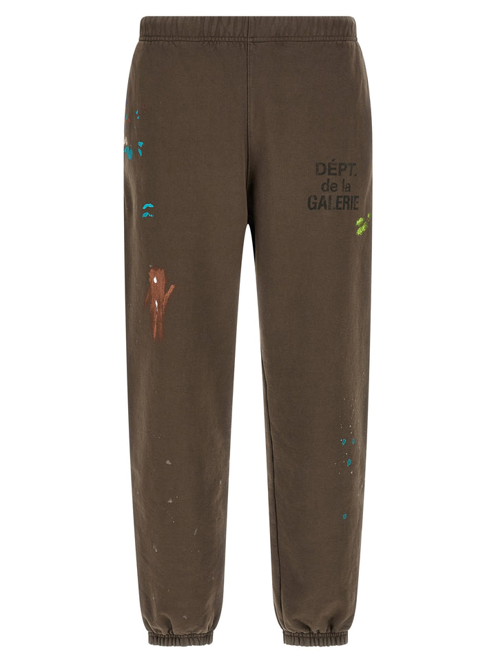 Gallery Dept. Gd French Logo Pantaloni - Marrone | 00e1cd86e1b3ab86d54fa2759901cddc1f3104bf
