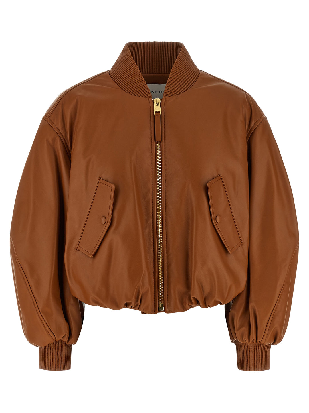 Givenchy Cropped Bomber Jacket Puffer Jackets - Marrone | 067cf5223fa840a16b0f17dfe602753bc4cc90fd