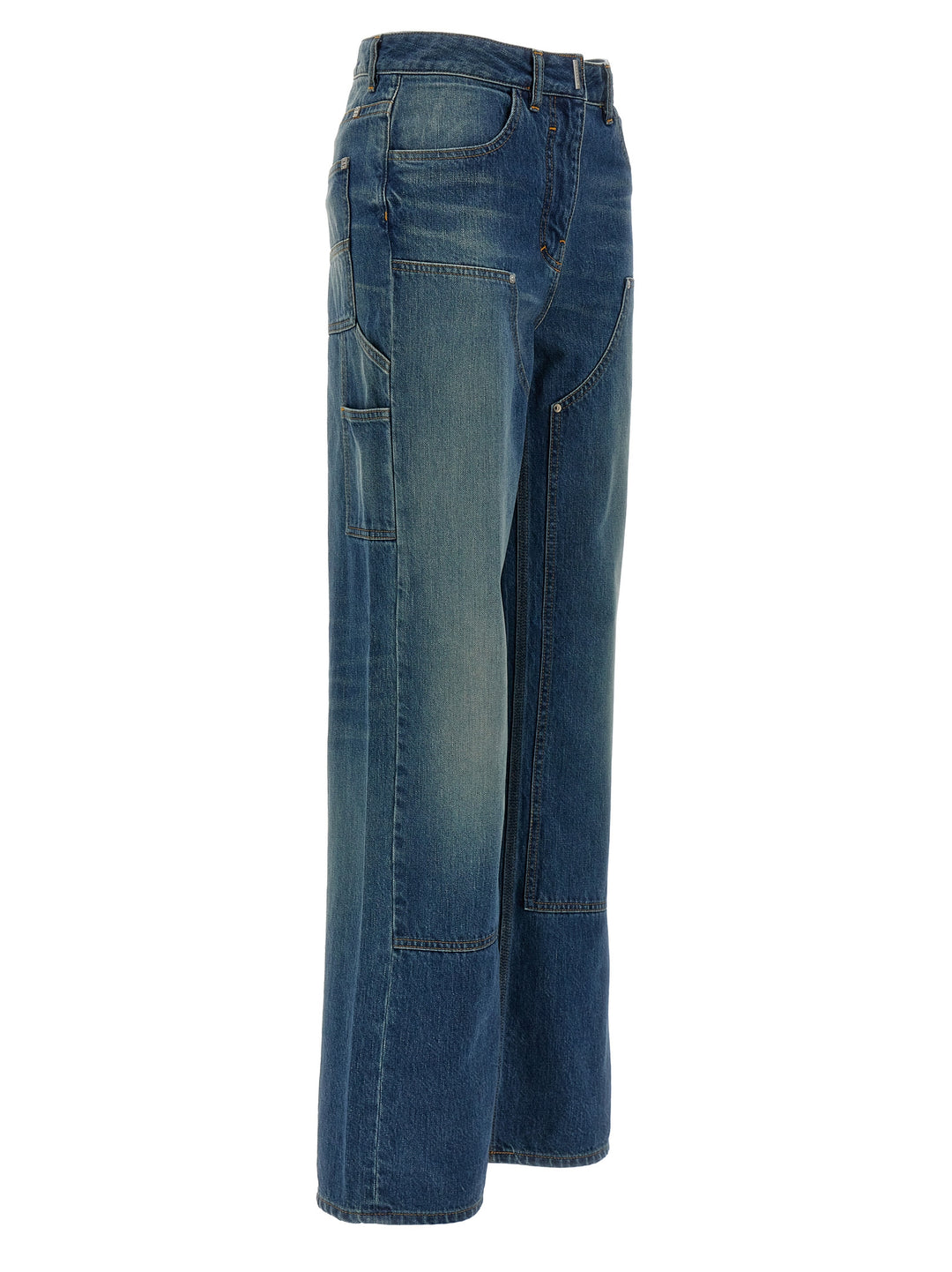 Givenchy Wide Leg Jeans - Blu | 1124d5dd1109e7bb40d9121379f72420df0d50cd