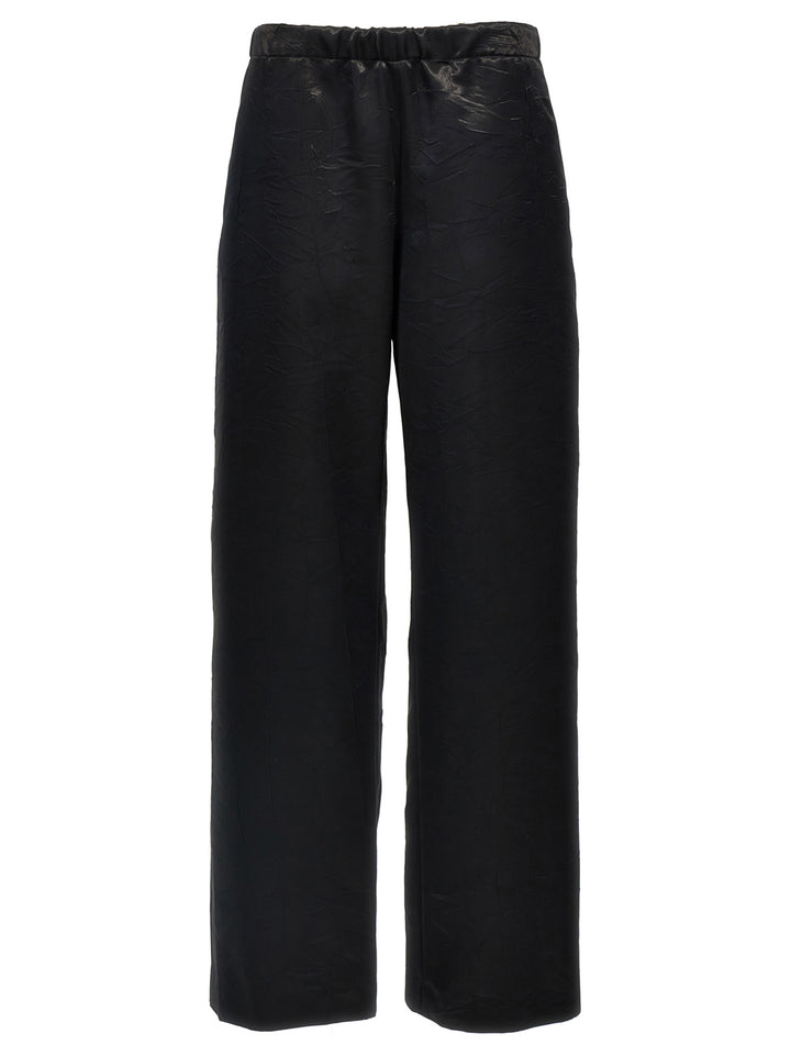 Givenchy Shiny Pantaloni - Nero | eca273276f903c5f3d3a0940a5c10119822095c1