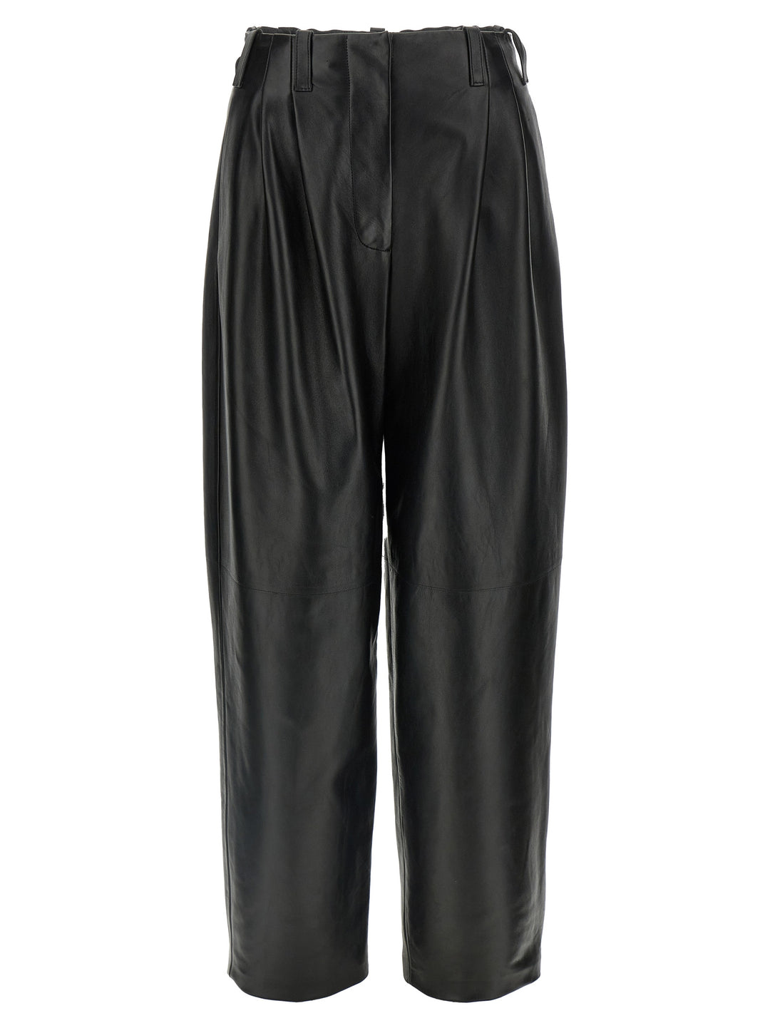 Givenchy Leather Pantaloni - Nero | 7f82683b72c1ca1ac9265c83fbc89a122de74fc2