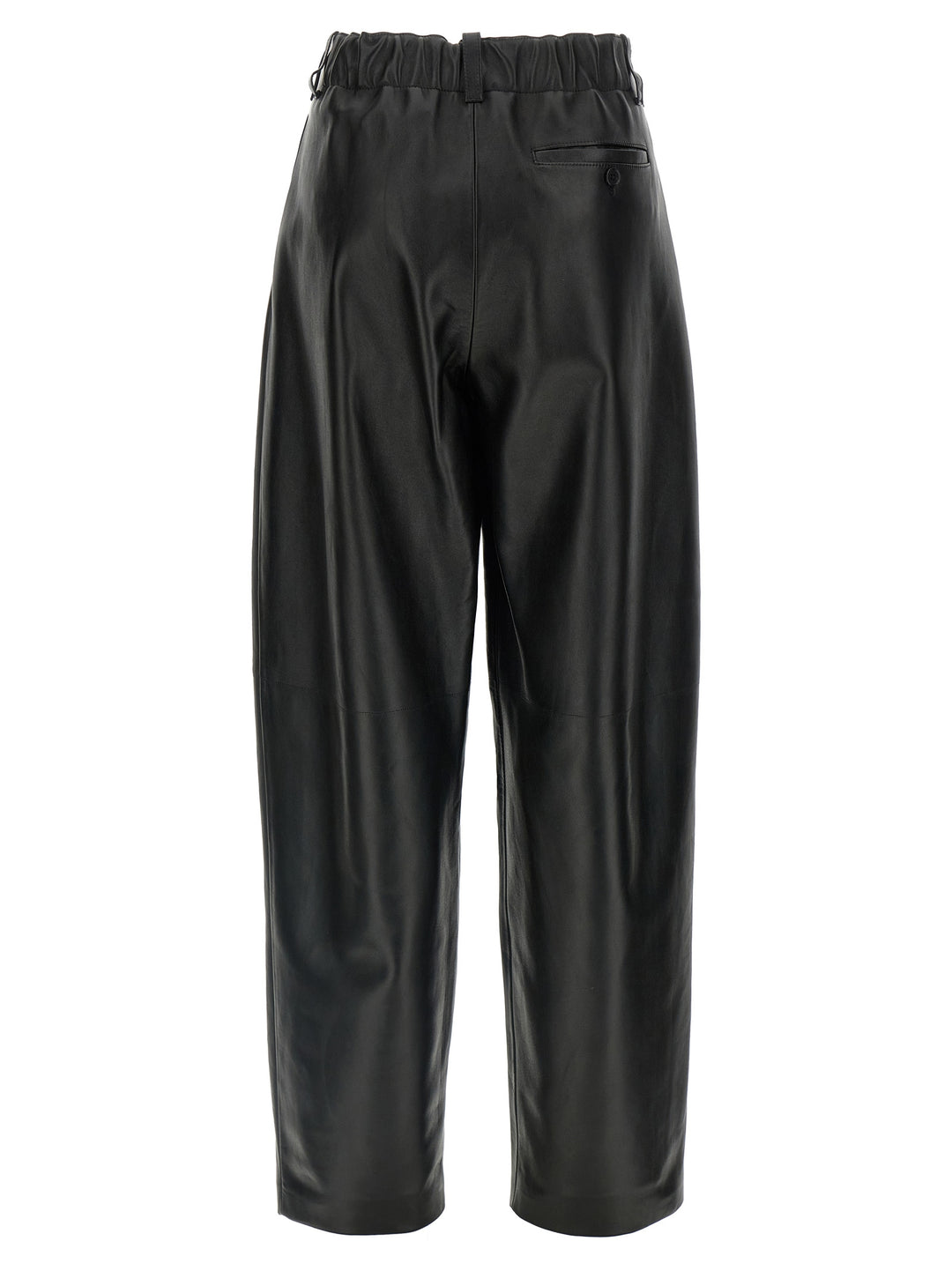 Givenchy Leather Pantaloni - Nero | d6be67ff60d66ea48e6ba91b46122ae899795aa6