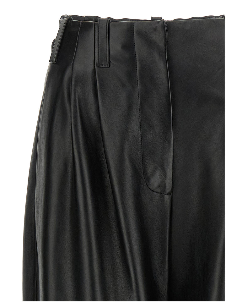 Givenchy Leather Pantaloni - Nero | f2f5a88e87c520cb2c47317f81b15d9c94dcb266