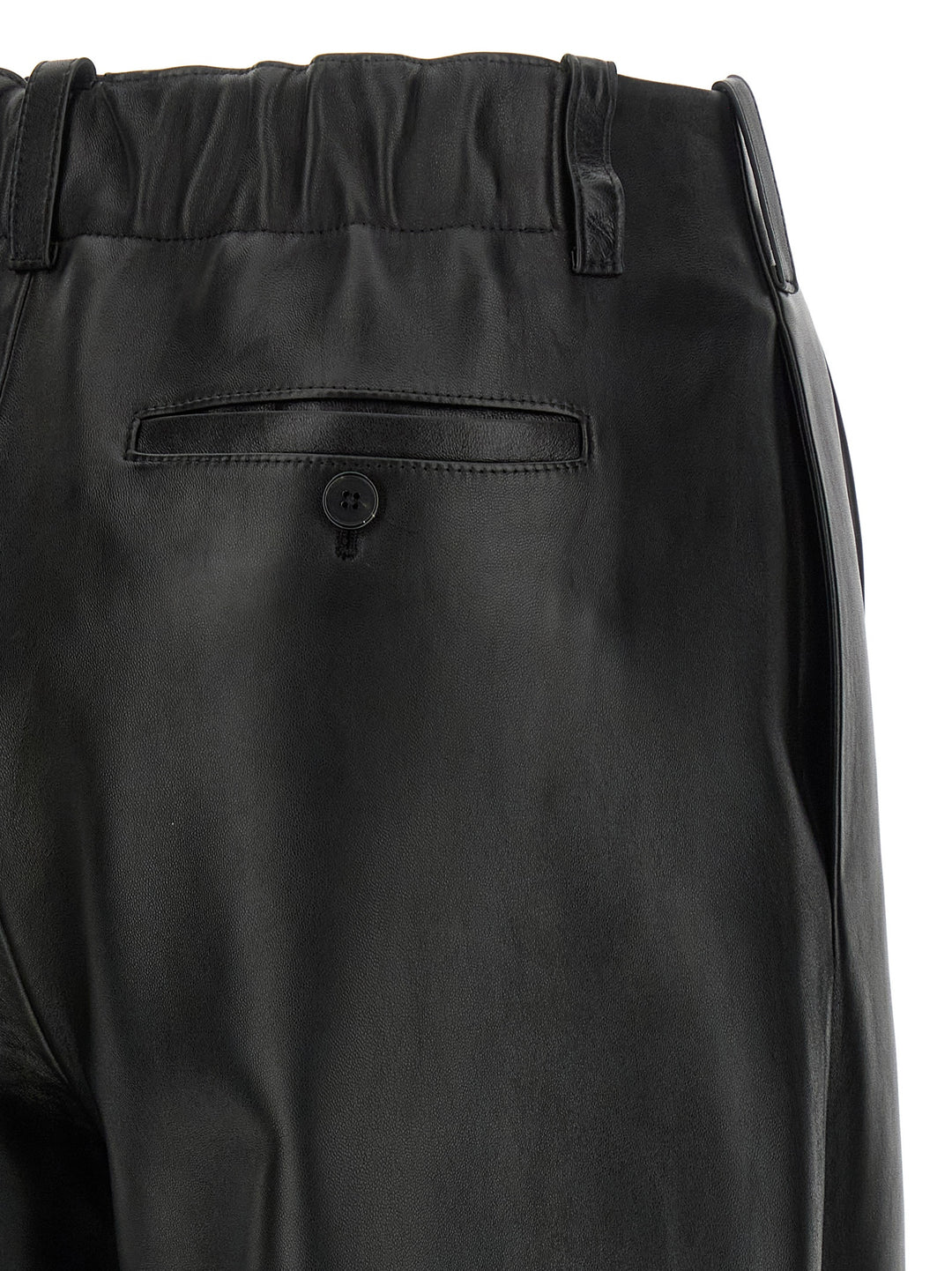 Givenchy Leather Pantaloni - Nero | 6a06b054987b61cd587907340b8975a7db483486